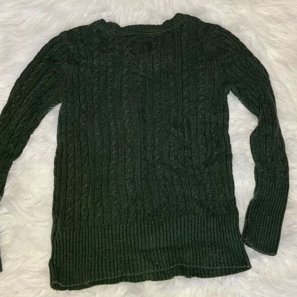 Knit Green Sweater - Picture 2 of 8